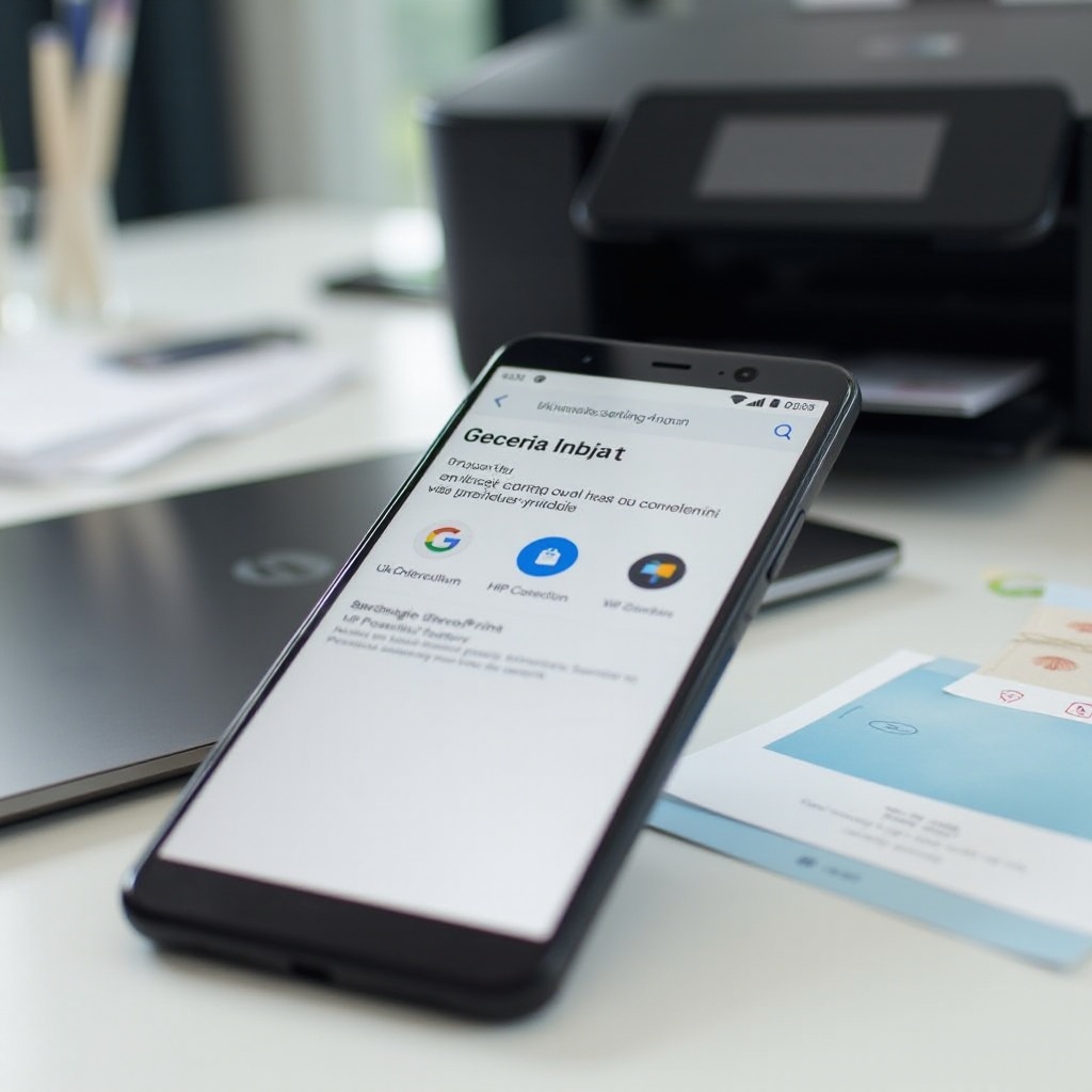 imprimer depuis smartphone
